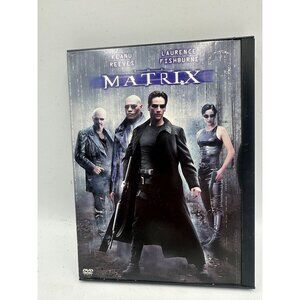 The Matrix DVD Keanu Reeves Laurence Fishburne 1999 Sci Fi Warner Widescreen